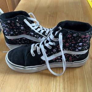 Vans high top shoes